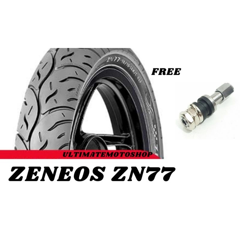 BAN MOTOR ZENEOS ZN77 80/90-14 TUBELESE RING 14