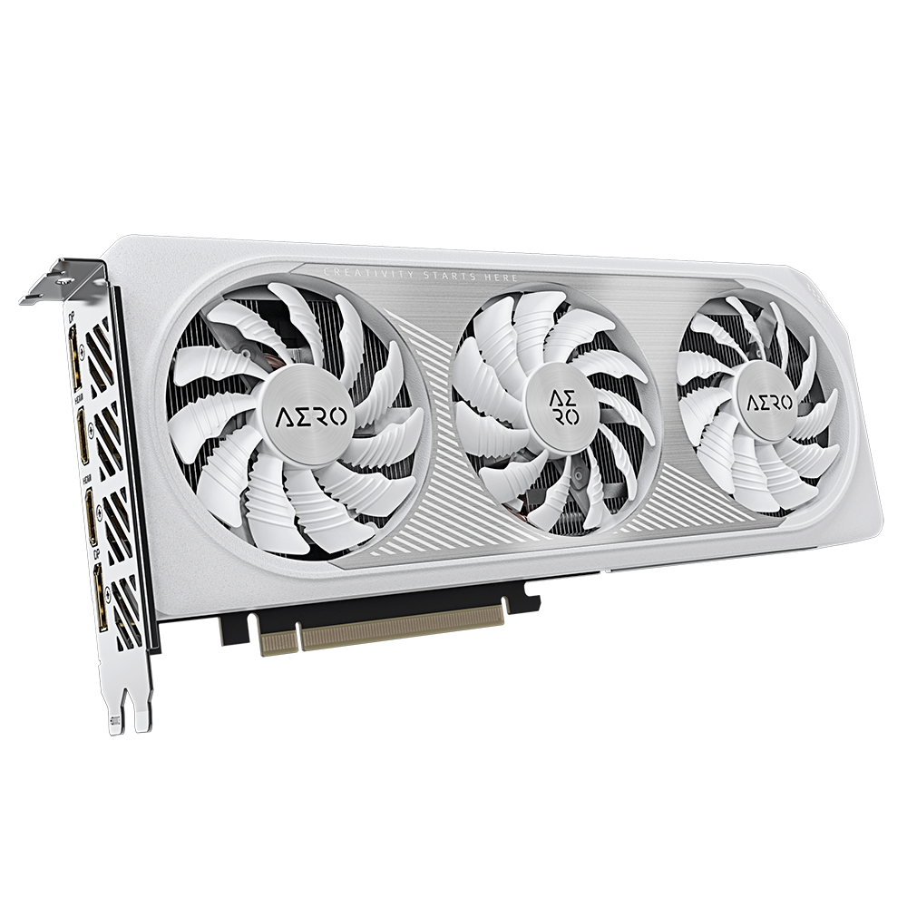 GIGABYTE GeForce RTX 4060 AERO 8GB OC GDDR6 - ADA Lovelace VGA RTX4060 DDR6