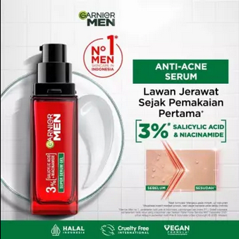 Garnier Men Acno Fight Super Serum Gel 30ml