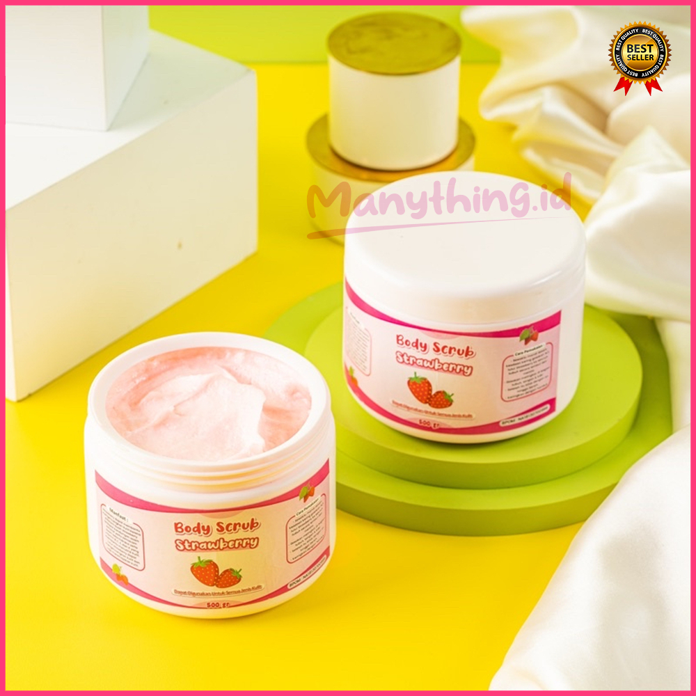 [BPOM] BODY SCRUB ALA SALON 500 GRAM / LULUR BADAN 500ML BY ACL / LULUR MANDI BRIGHTENING BODY SCRUB