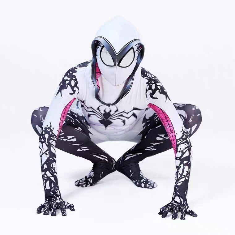 Halloween Cosplay Kostum Anak Spiderman Gwen Dan Miles Adult Spiderman Baju Miles