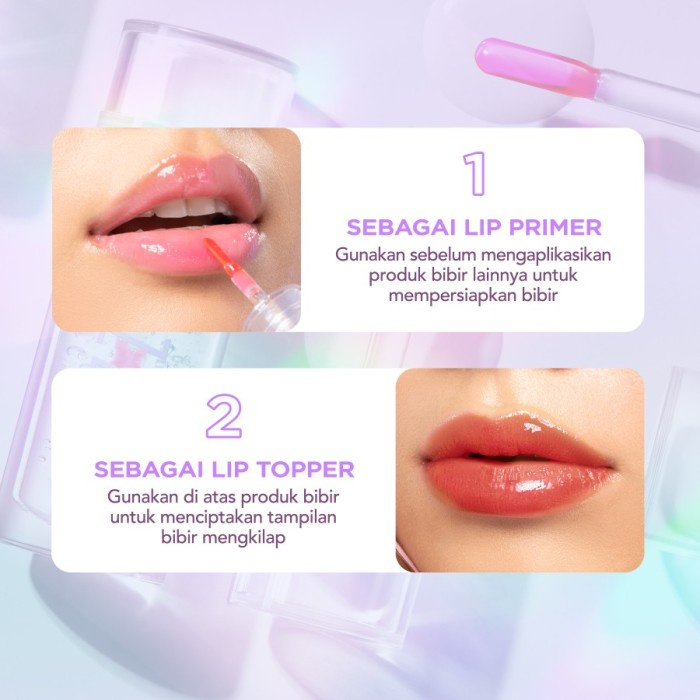 ⭐BAGUS⭐ DAZZLE ME 24/7 Wonderfullip Serum | BPOM Lip Serum Balm Sleeping Mask Bibir Moisturizing