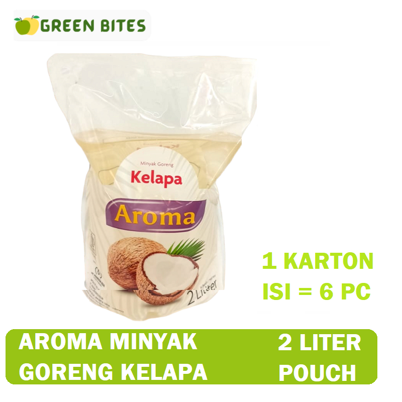 

AROMA MINYAK GORENG KELAPA - COCONUT OIL POUCH - REFILL 2 LITER