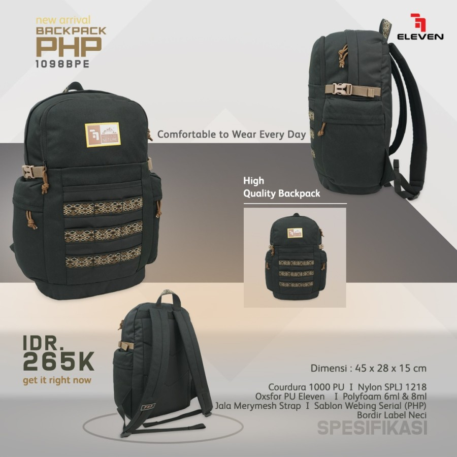 BACKPACK ELEVEN PHP OUTDOOR