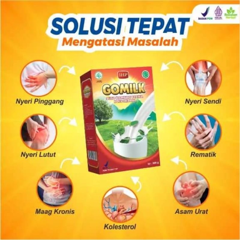 

GOMILK Susu Kambing Etawa Plus Herbal