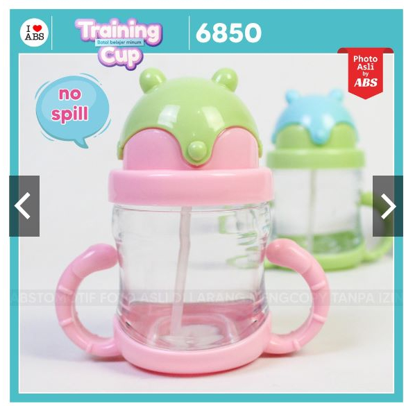 BOTOL MINUM ANAK TRAINING CUP 300ML BPA FREE AMAN UNTUK ANAK