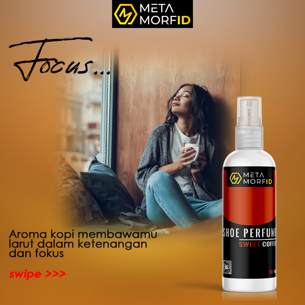 Metamorfid Parfum Sepatu Anti Bau Dan Bakteri 100ml