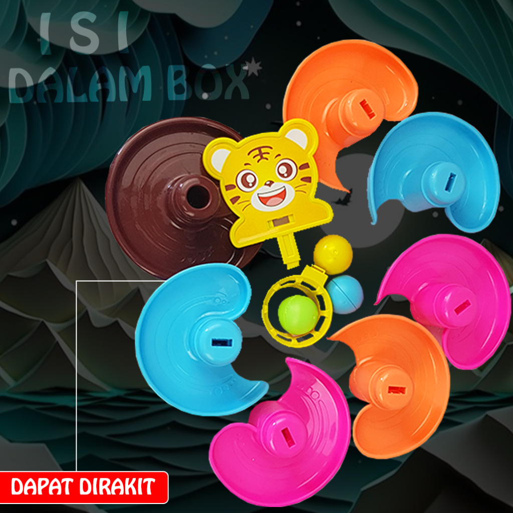 Mainan Bola Seluncur Berputar/ Rolling Ball Toys/ Rotating Orbit SH225