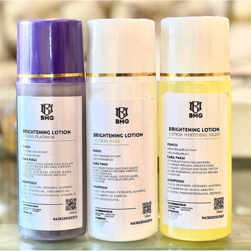 BMG LOTION ANGGUR SIANG MALAM BPOM VIRAL-BMG