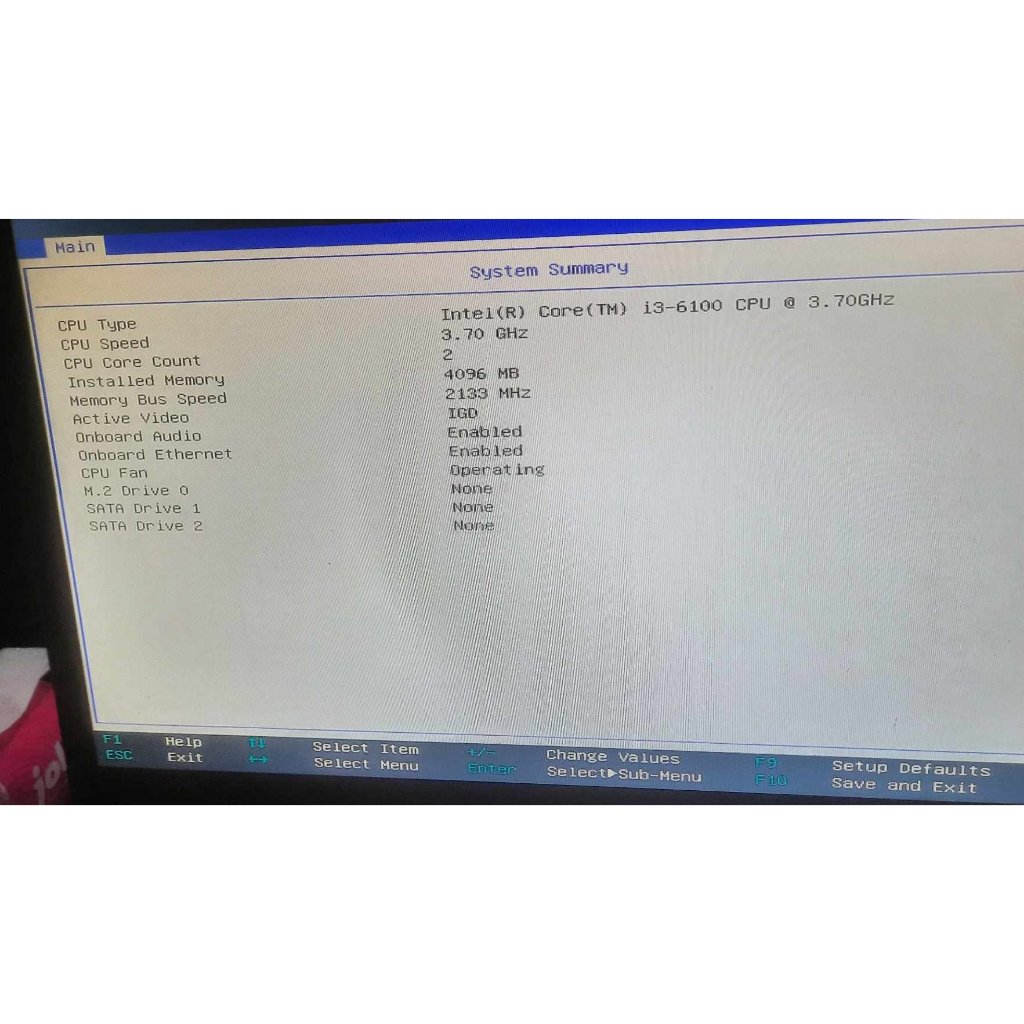 PC CORE i3 LENOVO M710E MURAH