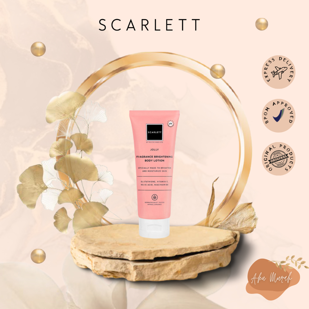 ✨ AKU MURAH ✨ [TUBE] Scarlett Whitening Body Lotion Jolly Tube