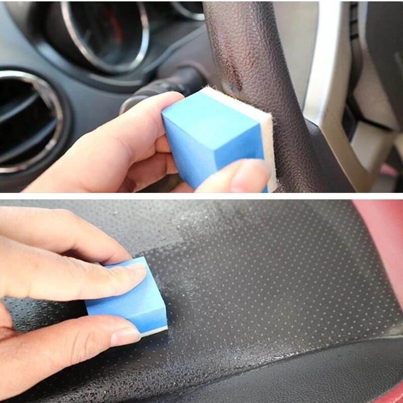 2pcs Glass Polishing Block Felt Block Pad Poles Kaca Jamur Kerak Air