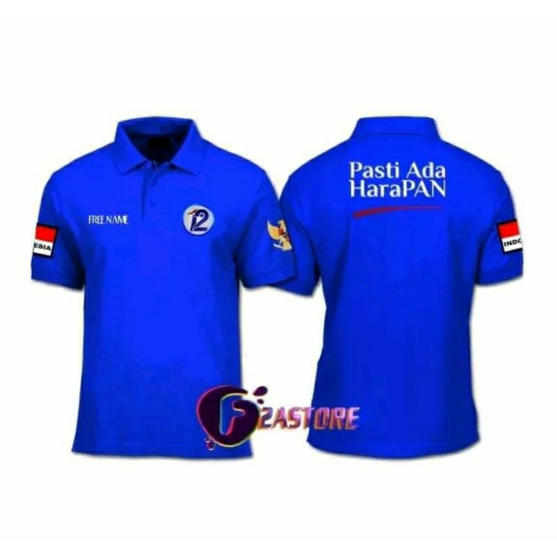 KAOS KERAH MODEL POLO-PASTI ADA HARAPAN-TANGAN PENDEK