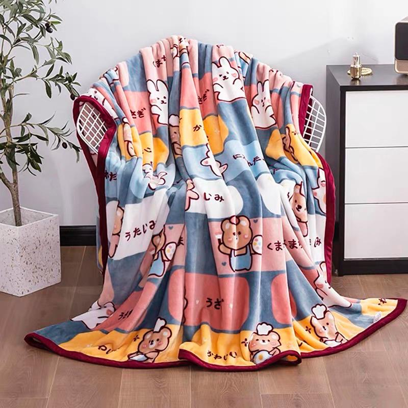 Selimut  Bulu Halus Dewasa Import / Uk 150x200cm / Selimut Panel Bulu Halus Single Dewasa / Selimut Kado Terlaris Berkualitas