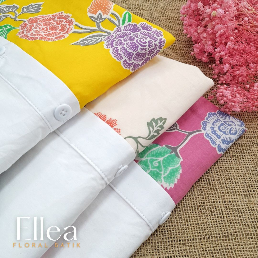 CallieTamami -  A 6562 Ellea Floral Batik ( Penempatan Motif Random )