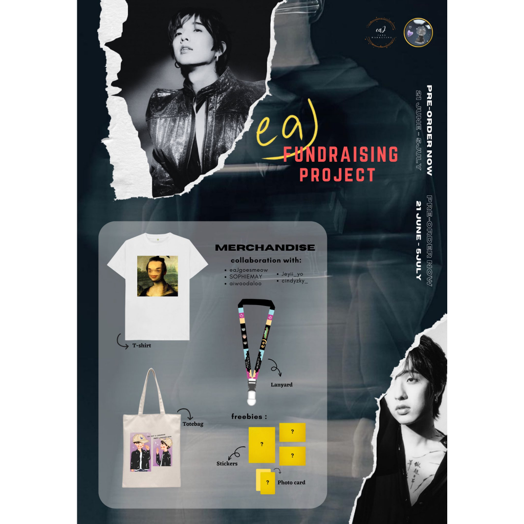 [CEK DESKRIPSI] INA - eaJ Unofficial Merch x eaJComeownity