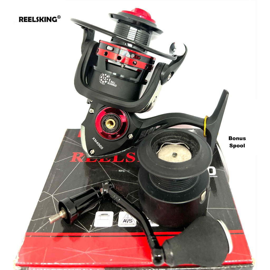 REEL ONE WAY POWER HANDLE METAL HANDLEP REELSKING XM 13 plus 1 BB 2000 3000 4000 5000 6000