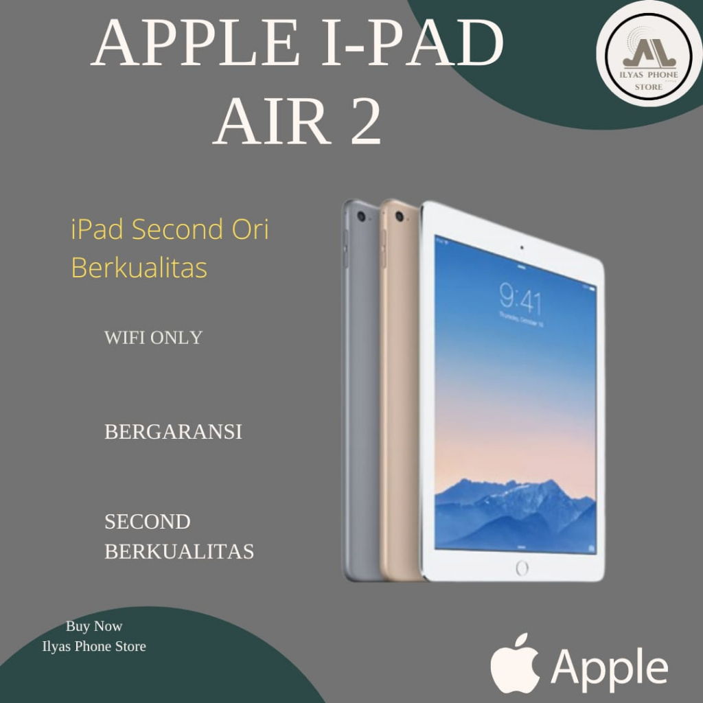 APPLE iPAD AIR 2 64gb SECOND WIFI ONLY