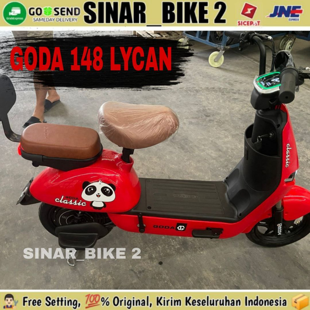 Sepeda Listrik Goda 148 LYCAN Electric Bike 500 Watt