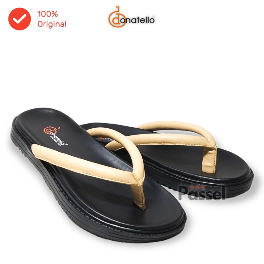 Donatello Sz. 36-40 Sandal Slip On / Sandal Jepit Wanita Kasual | AN613102 / AN613103 / AN613104