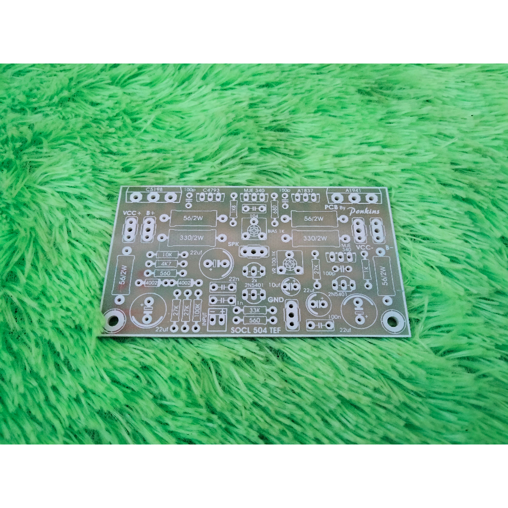 PCB NEW SOCL 504 TEF FIBER FR 4