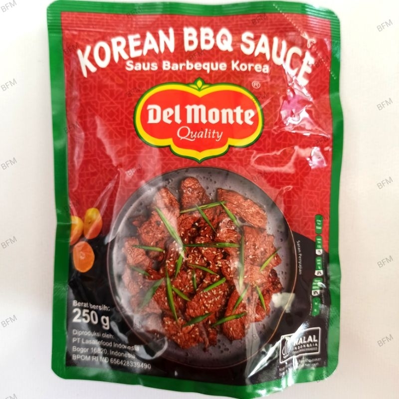

Del monte Korean BBQ Sauce 250 Gr