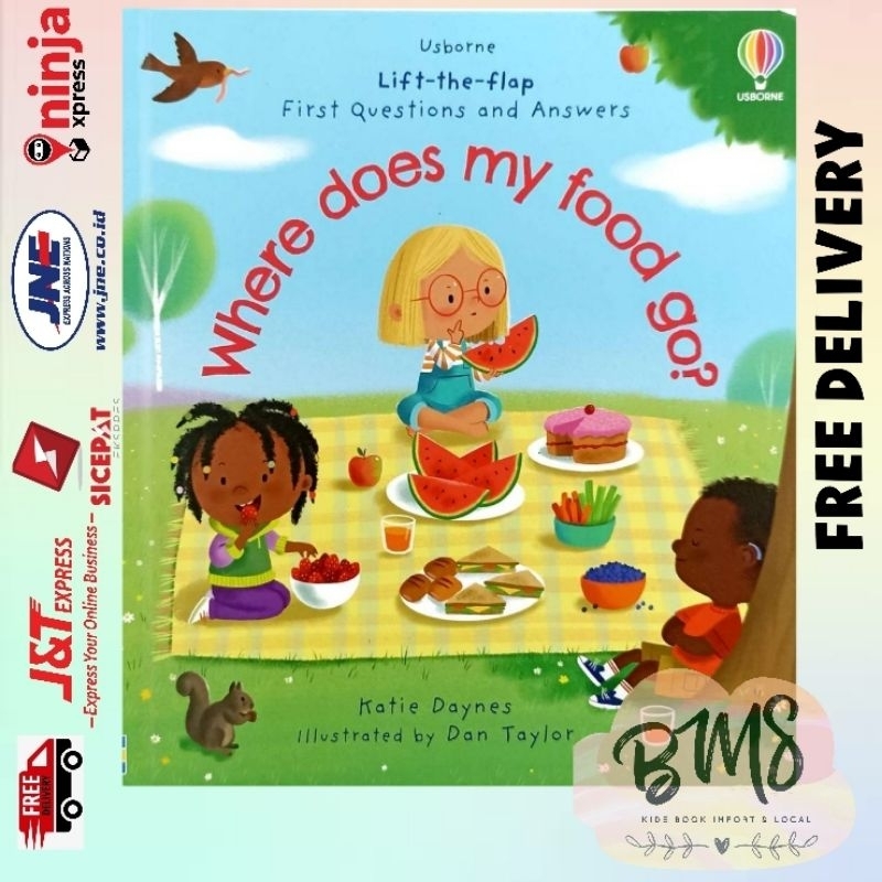 Usborne First Questions and Answers Where Does My Food Go?