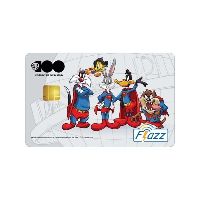 Kartu Flazz Limited Edition Warner Bros GEN 2