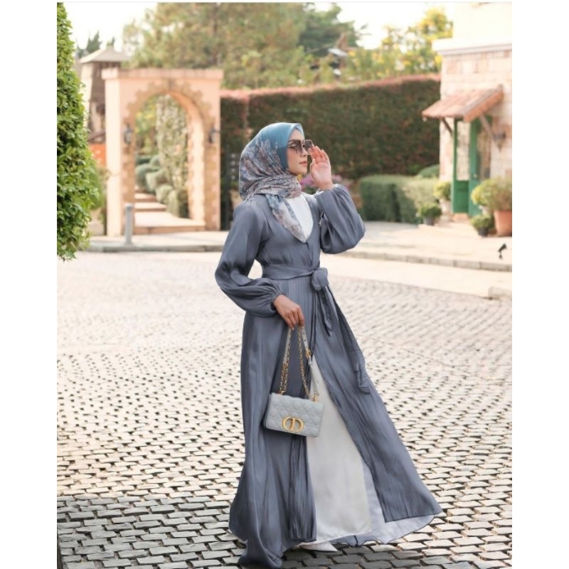 Shimmer Dress Outer by Vanilla Hijab