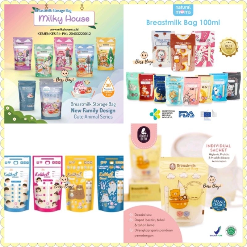 Kantong Asi / Breastmilk Storage Bag ECER 1PCS RANDOM