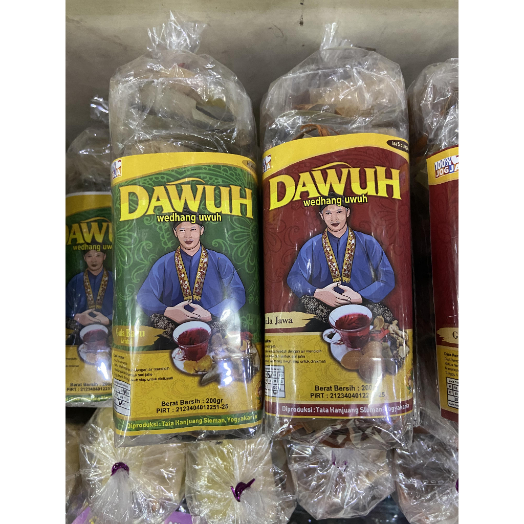 

Wedang dawuh gula batu/gula jawa