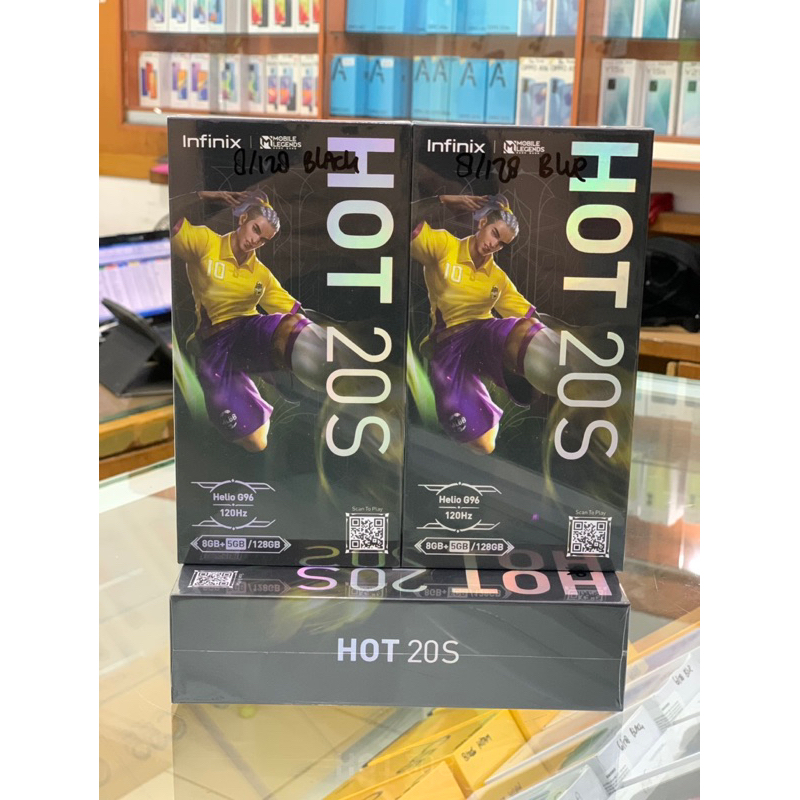 Infinix Hot 20s ram8+5 total 13gb internal 128gb garansi resmi original
