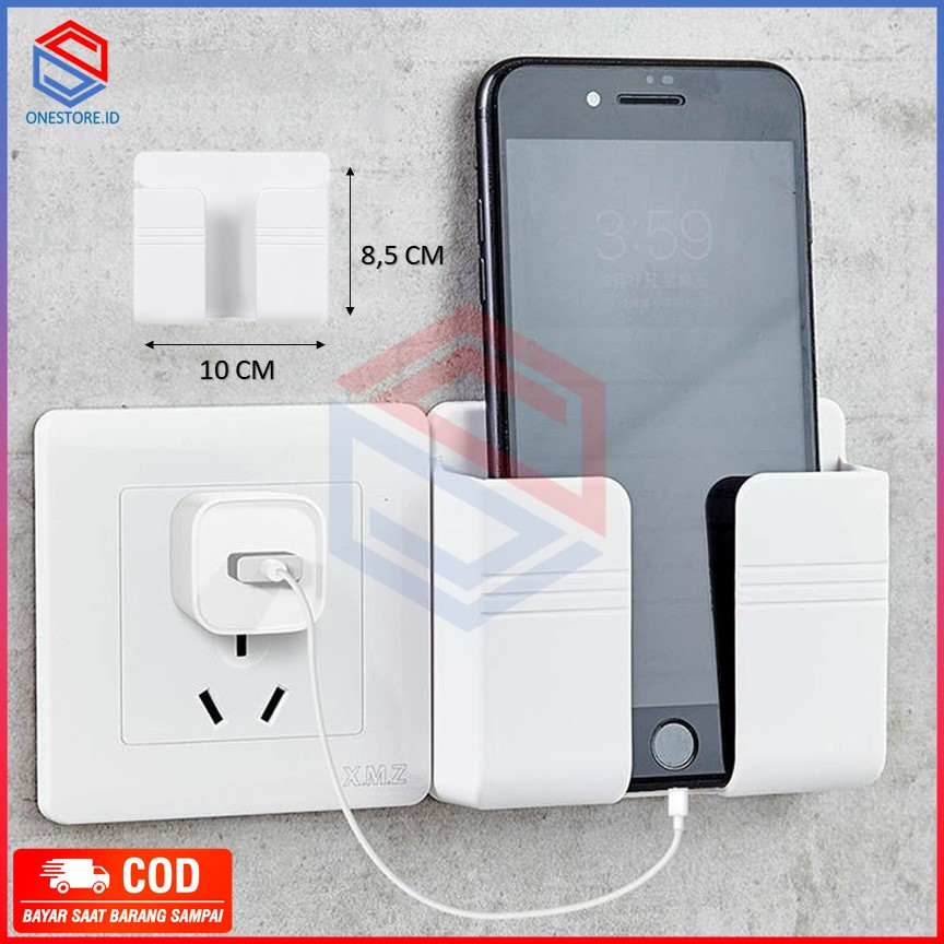 Rak Gantung Hp Remote Tv AC Tempel Tembok