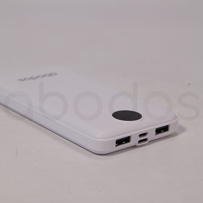 Abodos Power Bank 10000 mAh Penyimpanan Baterai Cadangan Gadget