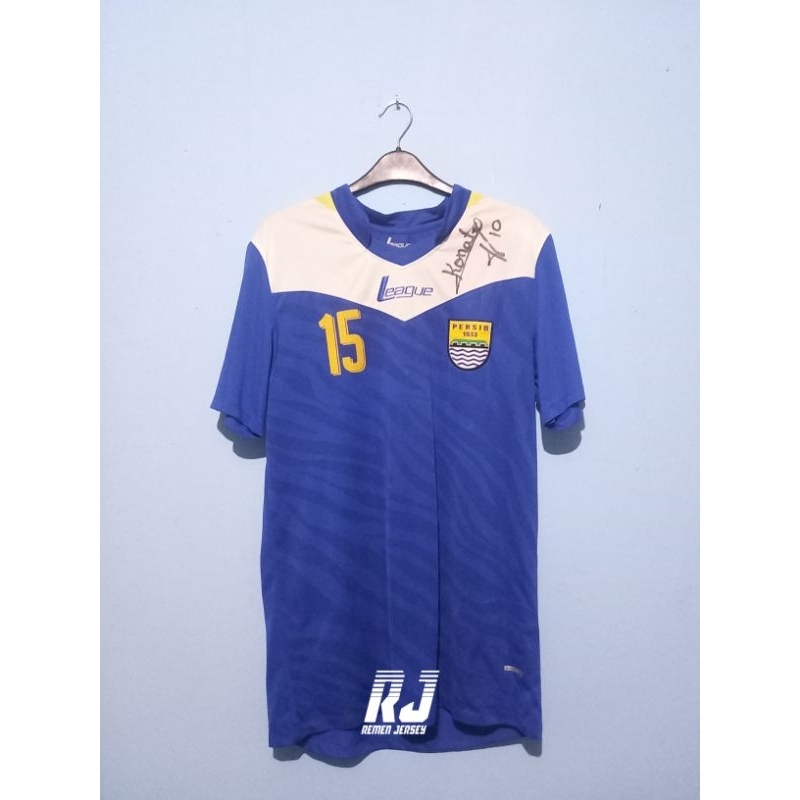 Jersey Persib Home 2013 Original Tanda tangan konate