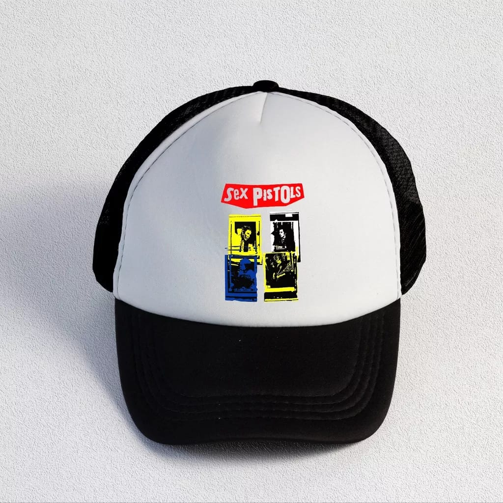 Topi Jaring Pria Logo LOGO- Topi Band