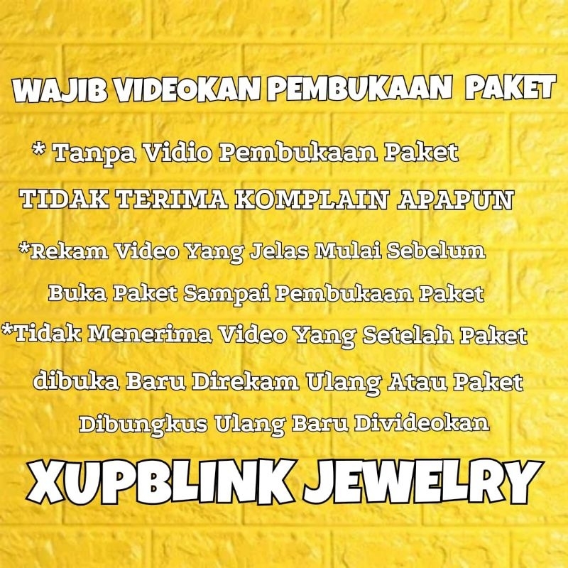 Anting Tusuk Titanium Ayra Permata Anti Karat Anting Xupblink Jewelry