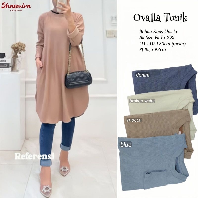OVALLA TUNIK SHASMIRA