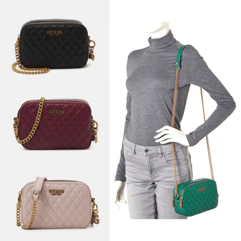 Tas GUESS Camera Crossbody Bag Wanita