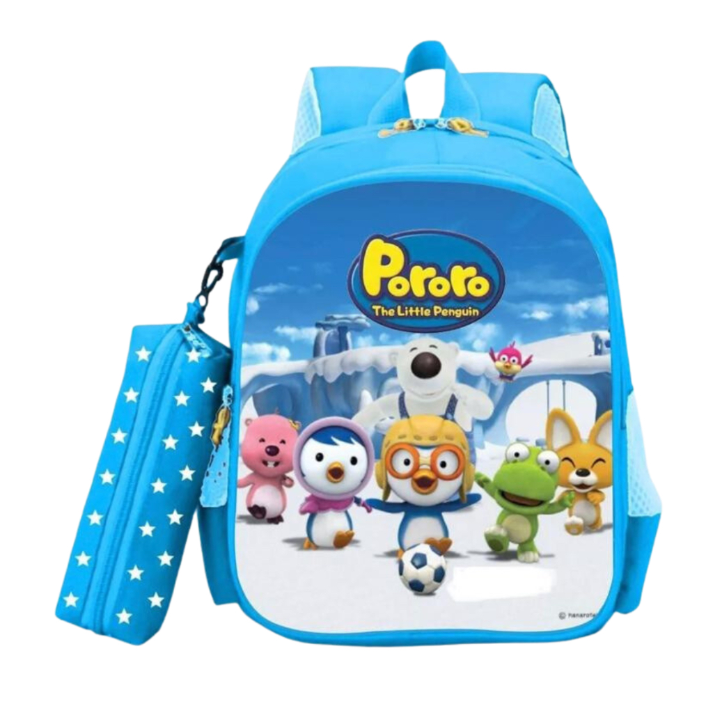 HOT SALE 7.7 - TAS SEKOLAH TK-SD ANAK LAKI-LAKI PEREMPUAN TAS RANSEL KARTUN ANIME FILM ANAK KECIL | RANSEL PUNGGUNG ANAK SEKOLAH | RANSEL PORORO - RANSEL REMAJA/PRIA/ANAK-ANAK