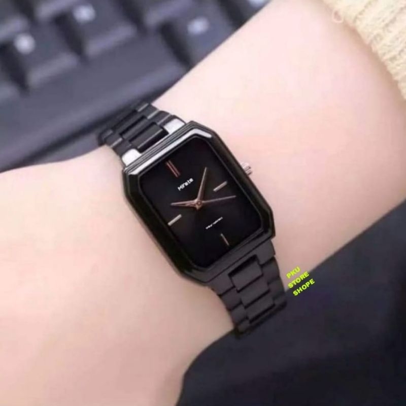 (Bestseller) Jam Tangan Wanita MIRETE ORIGINAL Import Terbaru Mewah Elegan sporty// Jam Tangan Wanita Kekinian Strap Rantai Terlaris/jam Tangan Wanita Analog Tahan Air Cod