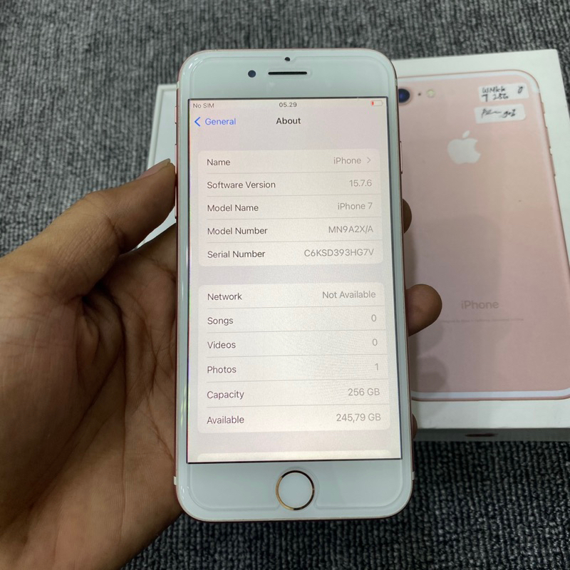 iphone 7 256gb full ori