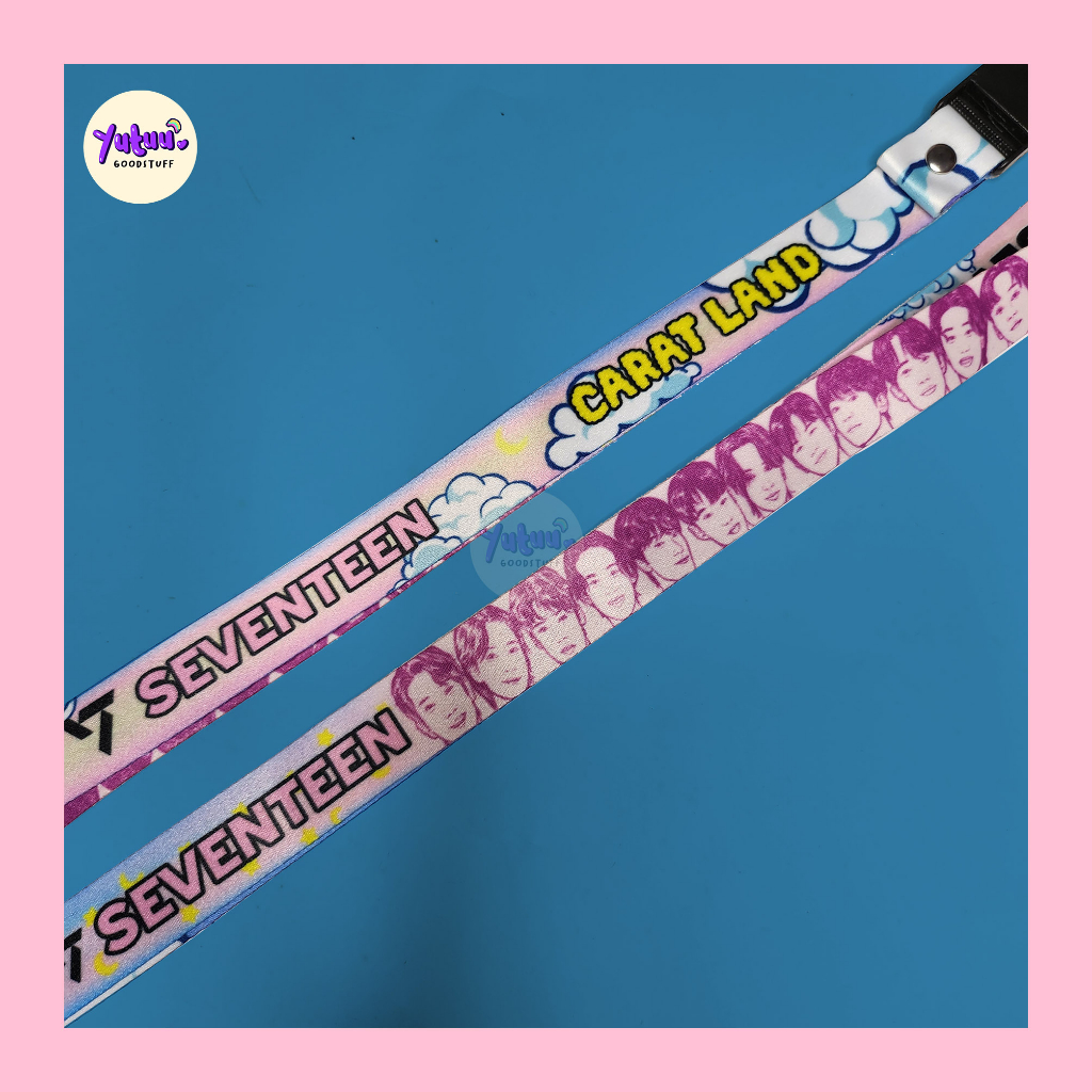 Lanyard Seventeen / Lanyard KPOP / Tali ID card