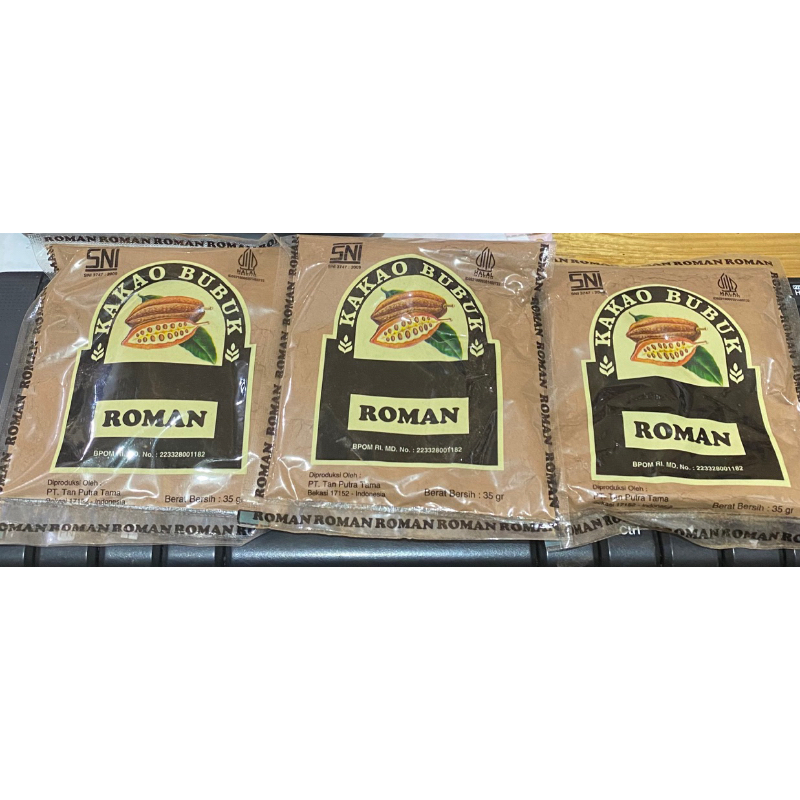 

COKLAT BUBUK ROMAN/CACAO BUBUK ROMAN