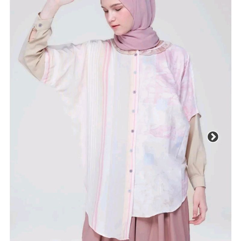 Kain Ori Ria Miranda Motif Ursa Top