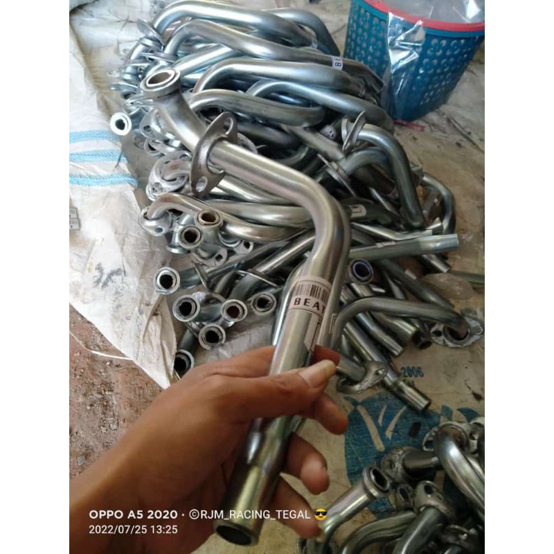 leher knalpot beat scoopy spacy