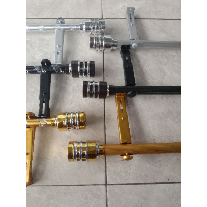 Besi Gorden Minimalis Full set Batang Gorden Rel gorden