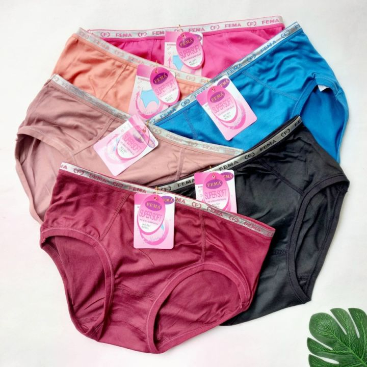 Celana Dalam Wanita CD Fema Premium Super Soft CD Wanita Import Katun