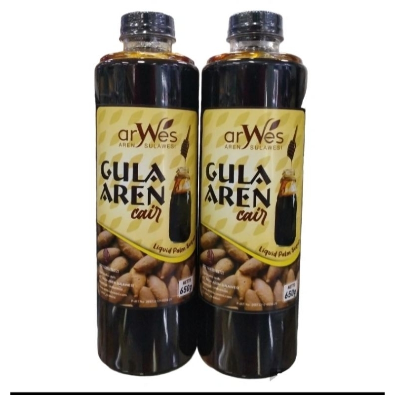 

Arwes Palm Sugar Cair 650gr