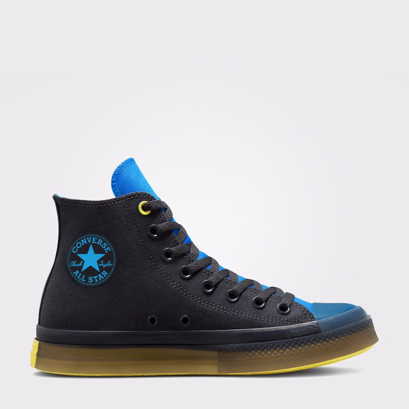 SALE SEPATU CONVERSE CTAS HI CX LOGO REMIX - BLACK